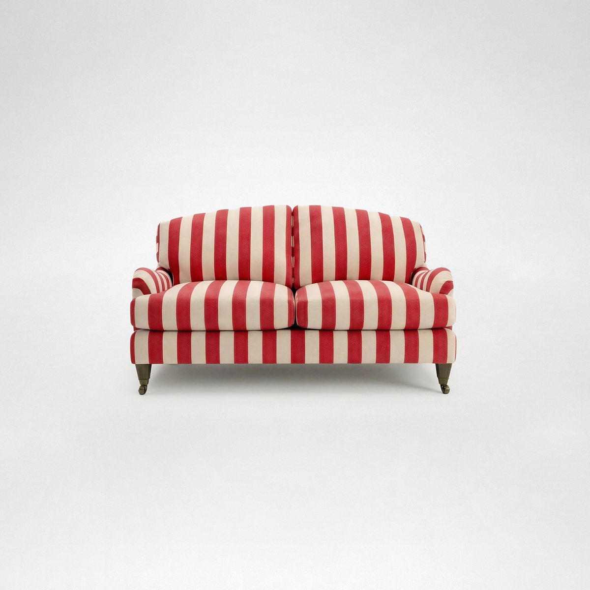 Isobel 2 seater sofa with Big Back Cushion in Petunia Stripe