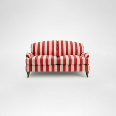 Isobel 2 seater sofa with Big Back Cushion in Petunia Stripe