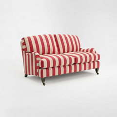 Isobel 2 seater sofa with Big Back Cushion in Petunia Stripe