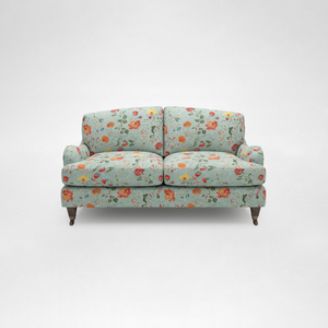 Isobel 2 seater sofa with Big Back Cushion in Wildwood Duck Egg