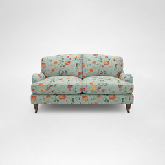 Isobel 2 seater sofa with Big Back Cushion in Wildwood Duck Egg