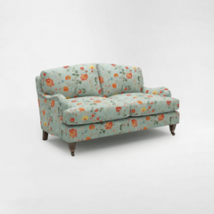 Isobel 2 seater sofa with Big Back Cushion in Wildwood Duck Egg