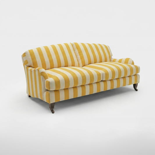 Isobel 3 seater sofa in Dandelion Stripes
