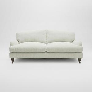 Isobel 3 seater sofa in Cotton Linen Cool Coconut
