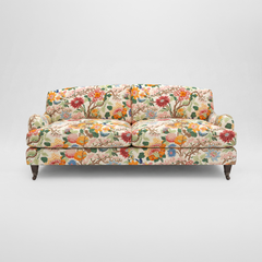 Isobel 3 seater sofa in Magnolia Cream Blue