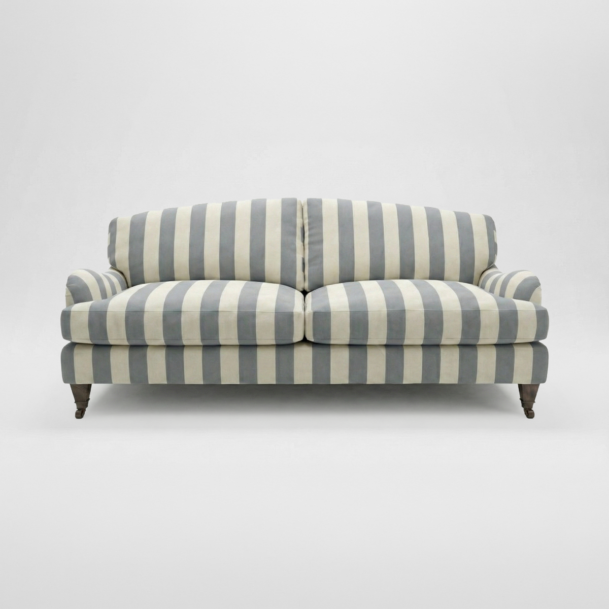 Isobel 3 seater sofa in Garden Grey Stripes