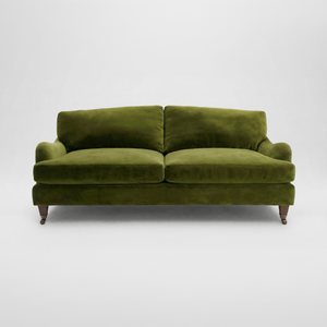 Isobel 3 seater sofa in Pelham Moss Velvet