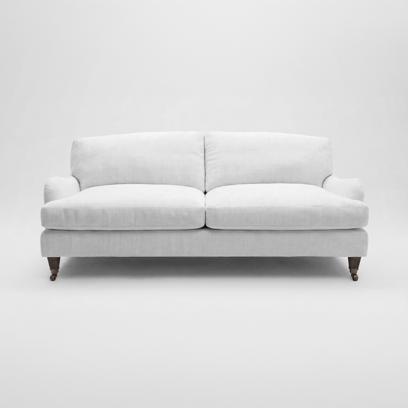 Isobel 3 seater sofa in Cotton Linen Snowdrop