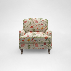 Isobel Armchair with Big Back Cushion in Wildwood Ivory