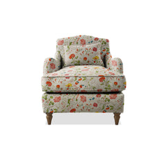 Isobel Armchair with Fixed Back in Wildwood Ivory