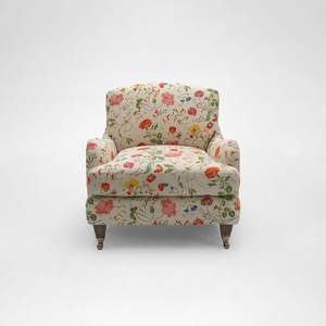 Isobel Armchair with Big Back Cushion in Wildwood Ivory