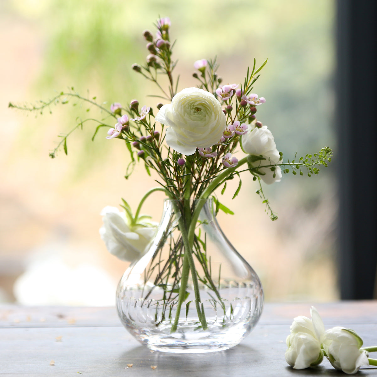 Vase with Lens Design by Vintage List
