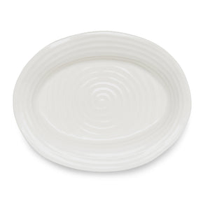 White Porcelain Medium Oval Plate