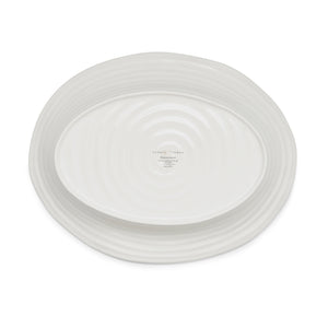 White Porcelain Medium Oval Plate
