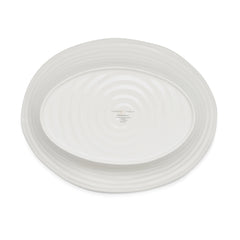 White Porcelain Medium Oval Plate
