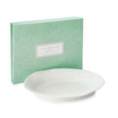 White Porcelain Medium Oval Plate