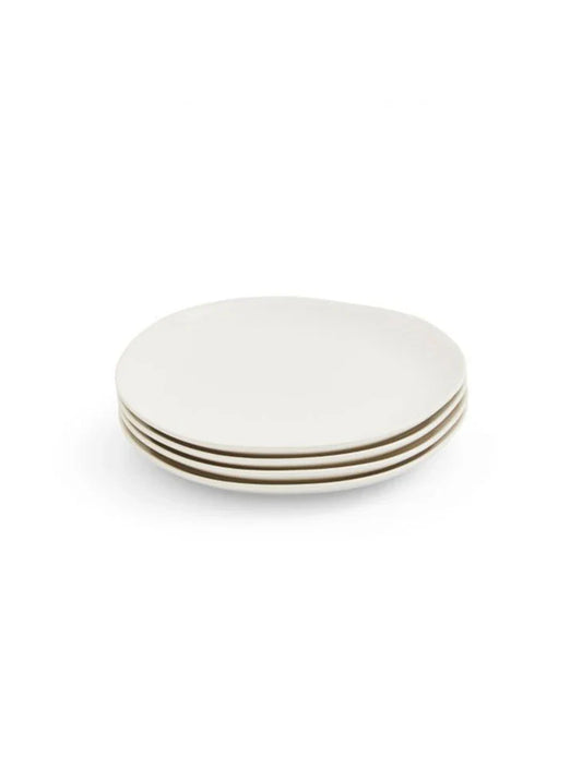 Cream Arbor Salad Plate - Set of Four