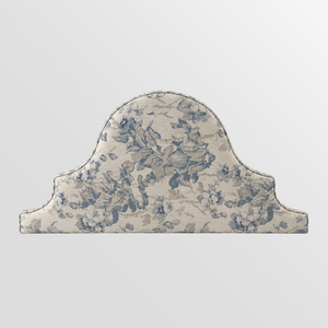 King Size Headboard in Midsummer Faded Blue - Available Now