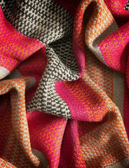 Llama Orange Fabric Per Metre