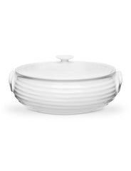 White Porcelain Small Oval Casserole