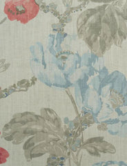 Peony Sea Coral Fabric Per Metre
