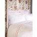 Coral Scalloped Double Duvet Cover